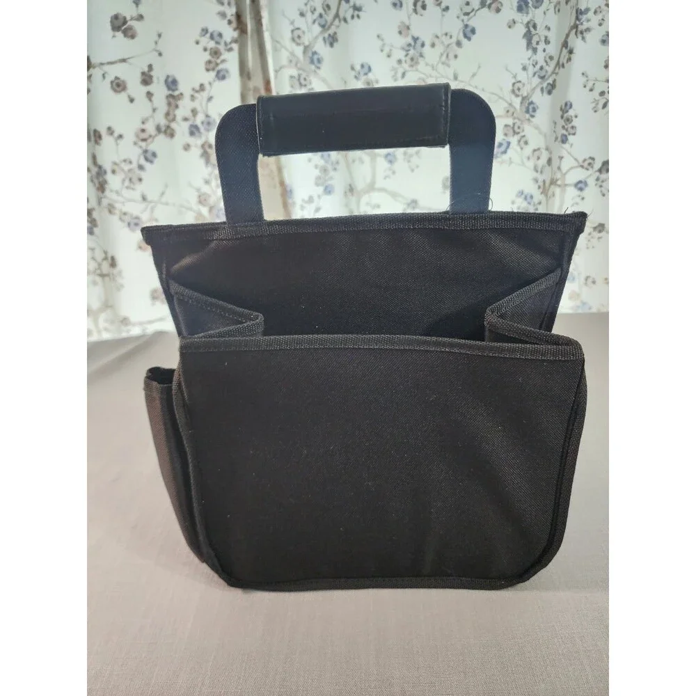 Ulta Happy Healthy Hair Appliance Caddy Organizer Tote Bag Black...